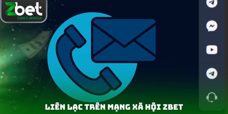 Liên lạc trên mạng xã hội ZBET